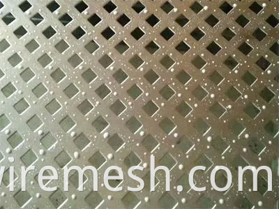 Stainless Steel Punching Hole Decorative Perforated Metal Mesh